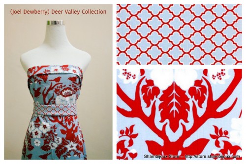 Joel Dewberry Deer Valley Collection in Sky Palette