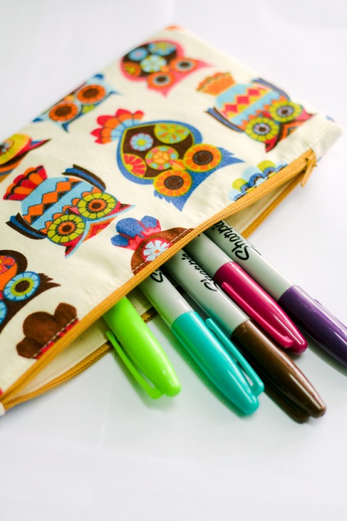 Pencil Case Owly Orly open