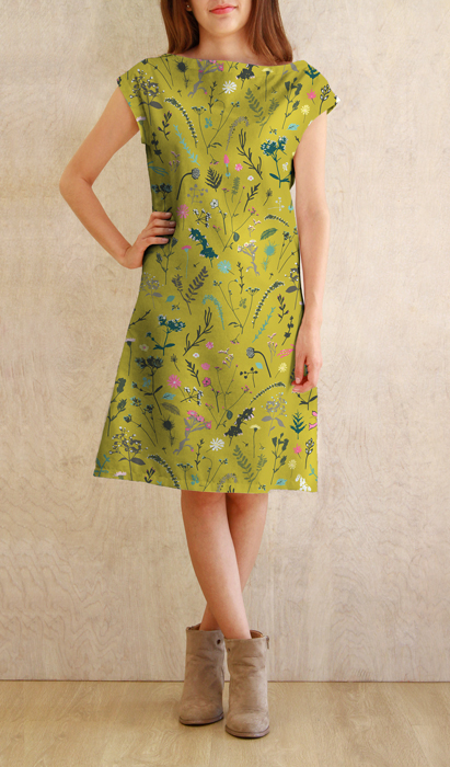 EST 76509 Plantae Sunrise Product Inspiration Dress