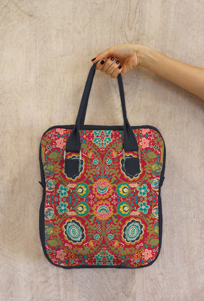 IFL 46300 Khokhloma Burgundia Product Inspiration Handbag