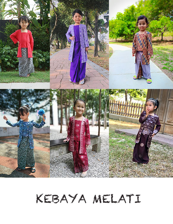 Kebaya Melati Kids  PDF Pattern (by Haurra Sewing)